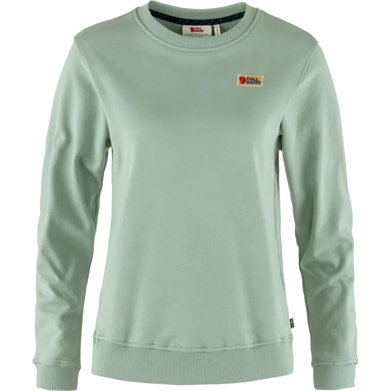 Fjallraven Vardag Sweater Womens in Misty Green